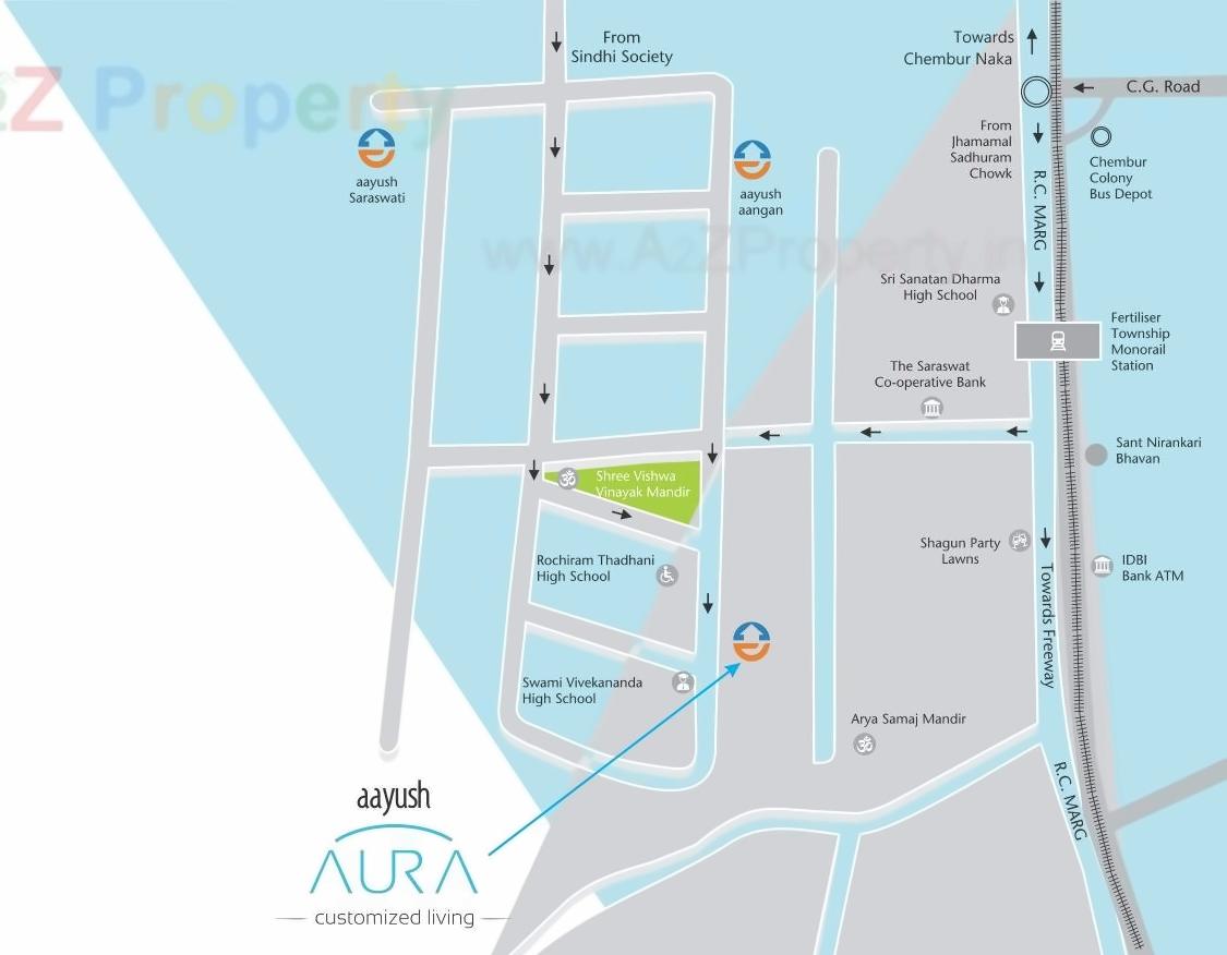  of real estate project Aayush Aura located at Kurla, MumbaiSuburban, Maharashtra