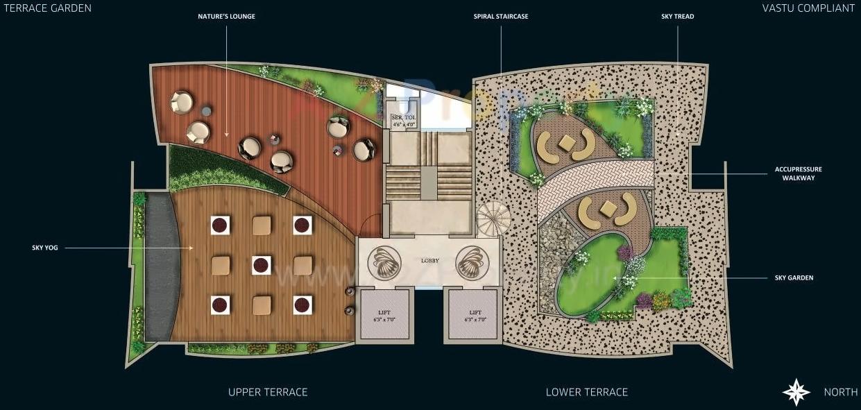 Layout of real estate project Aayush Poornima located at Kurla, MumbaiSuburban, Maharashtra