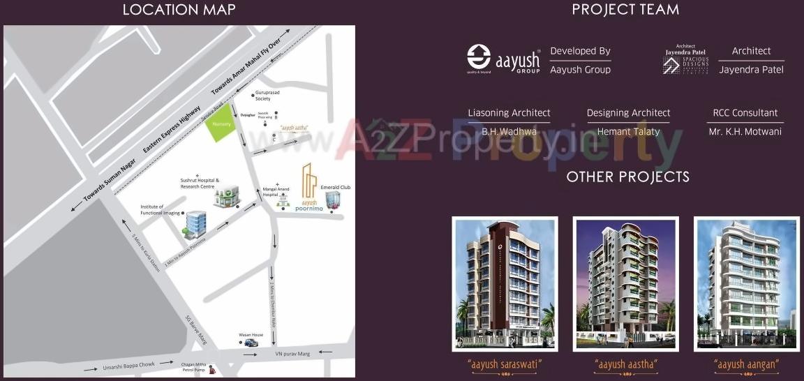  of real estate project Aayush Poornima located at Kurla, MumbaiSuburban, Maharashtra