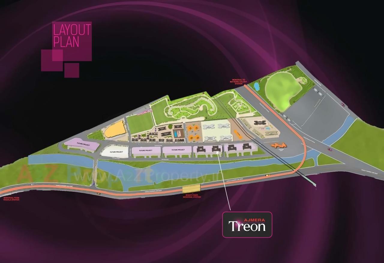  of real estate project Ajmera Treon located at Kurla, MumbaiSuburban, Maharashtra