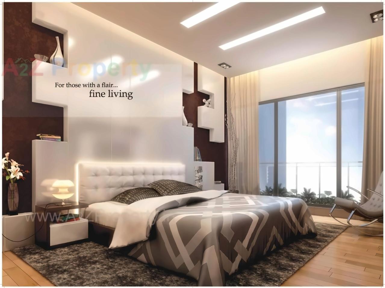 3D Elevation of real estate project Ajmera Zeon located at Kurla, MumbaiSuburban, Maharashtra