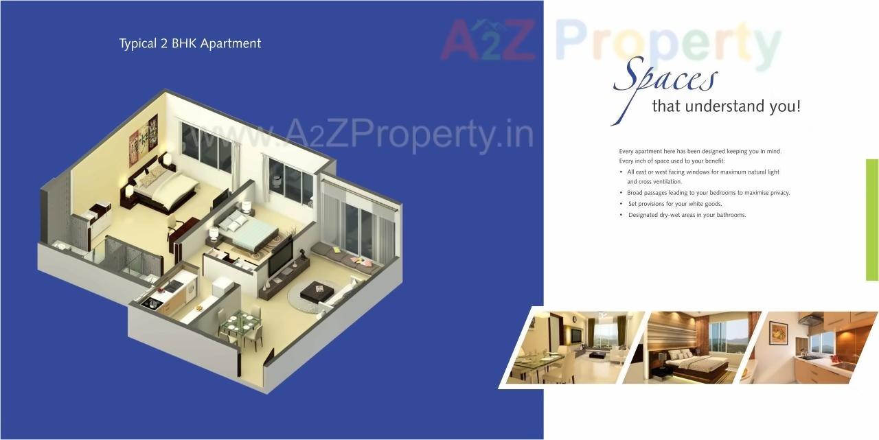 Layout of real estate project Akar Pinnacle located at Borivali, MumbaiSuburban, Maharashtra