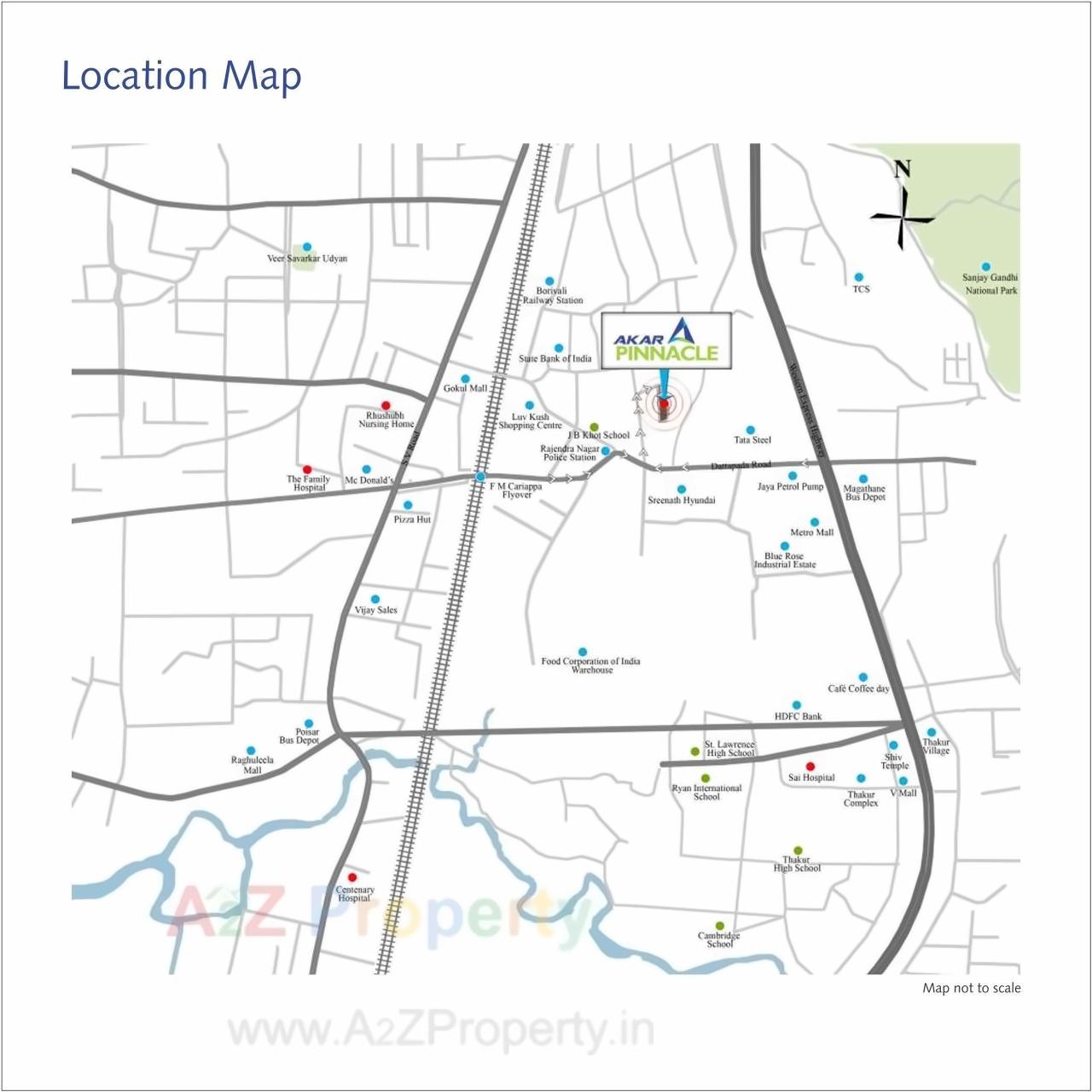  of real estate project Akar Pinnacle located at Borivali, MumbaiSuburban, Maharashtra