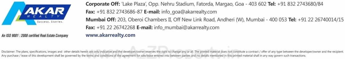  of real estate project Akar Pinnacle located at Borivali, MumbaiSuburban, Maharashtra