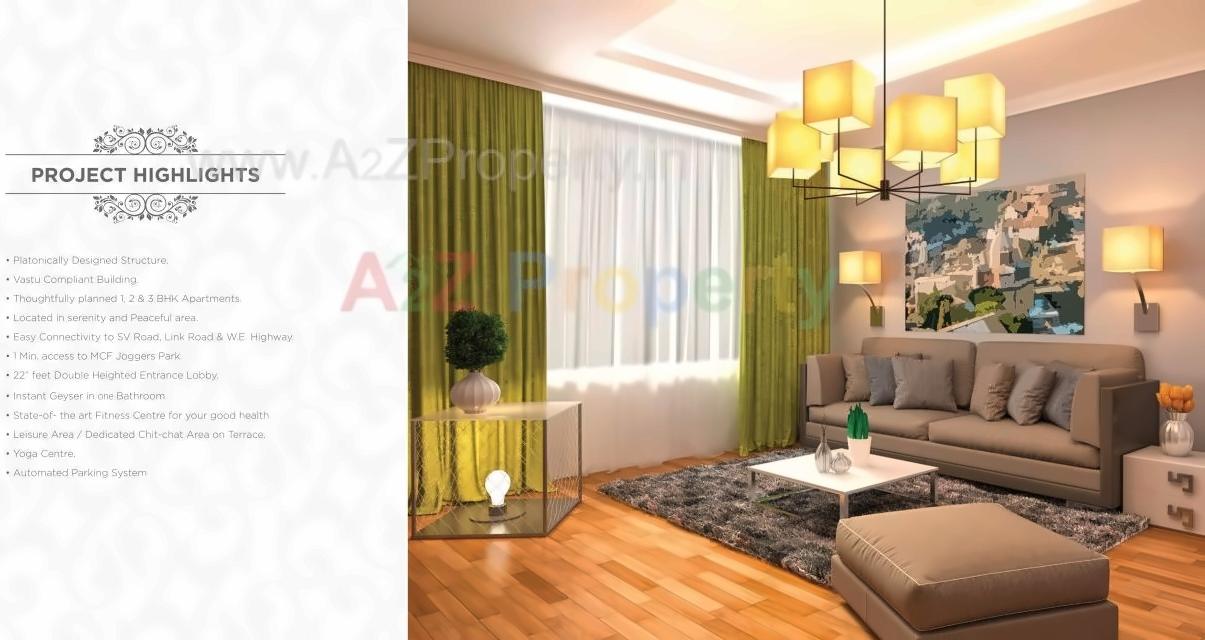 3D Elevation of real estate project Alpha Residency located at Borivali, MumbaiSuburban, Maharashtra