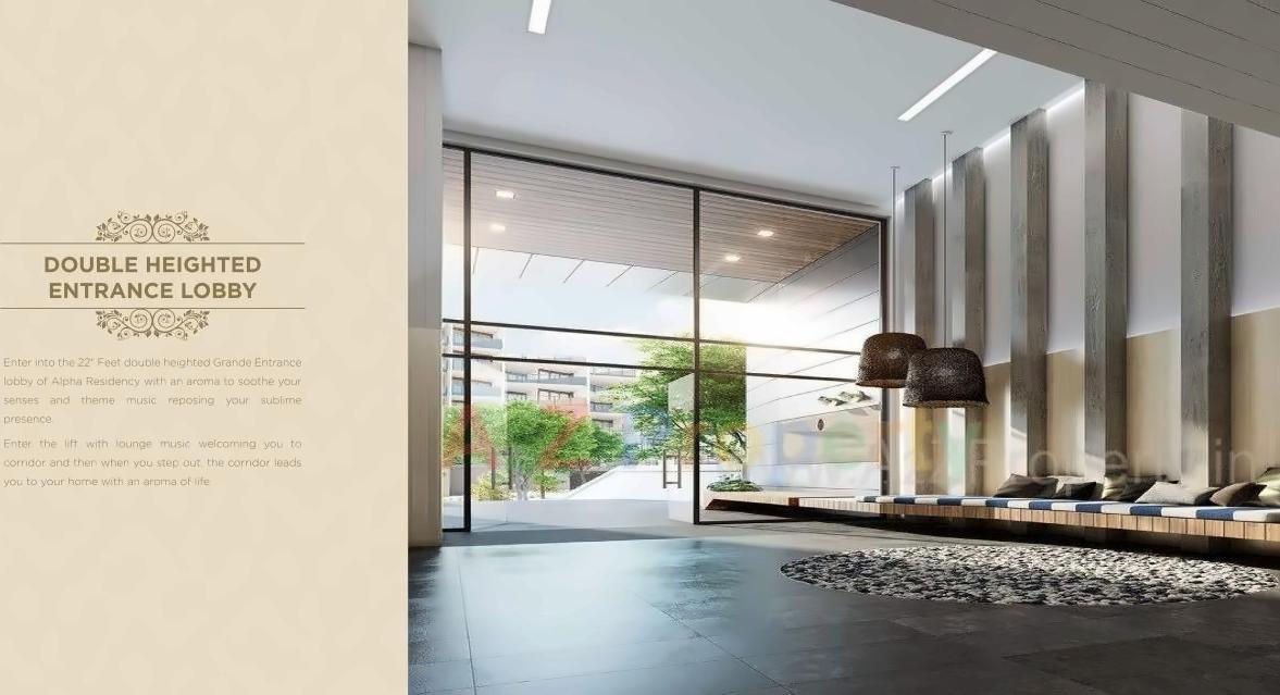 3D Elevation of real estate project Alpha Residency located at Borivali, MumbaiSuburban, Maharashtra