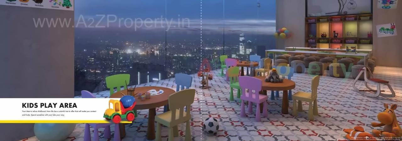 3D Elevation of real estate project Alta Monte Signet located at Borivali, MumbaiSuburban, Maharashtra