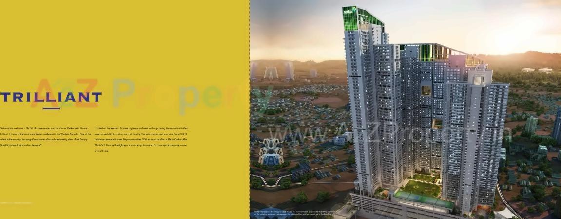 3D Elevation of real estate project Alta Monte Signet located at Borivali, MumbaiSuburban, Maharashtra