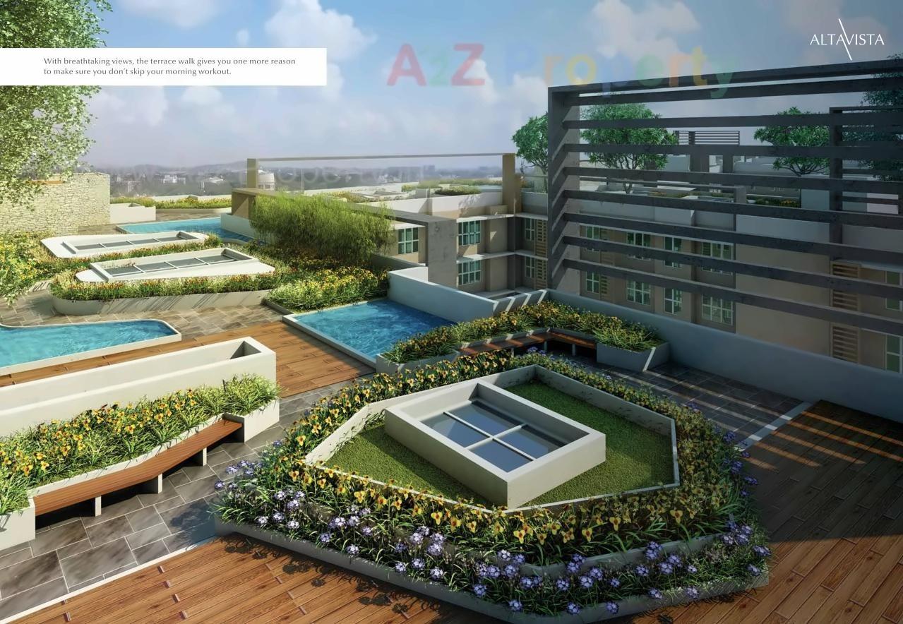 3D Elevation of real estate project Altavista located at Kurla, MumbaiSuburban, Maharashtra