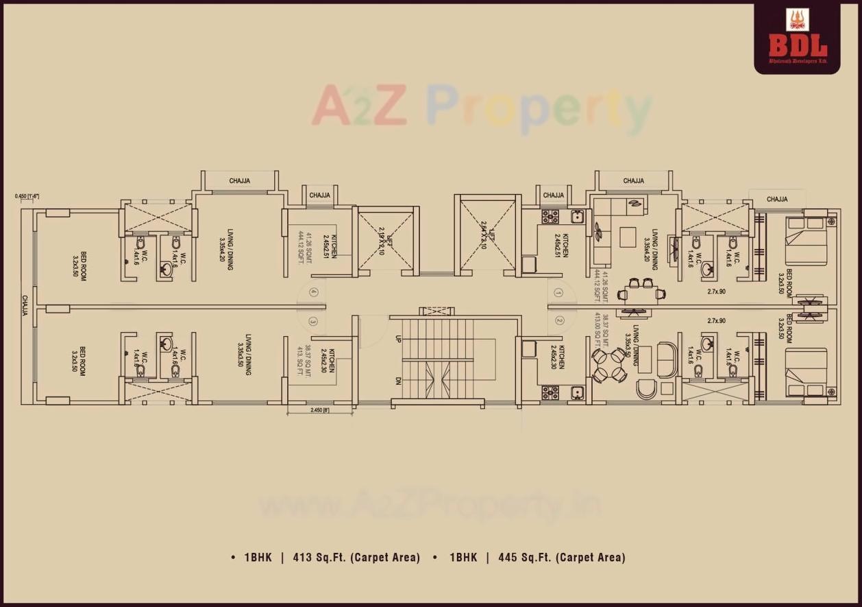 Layout of real estate project Ambaji Niketan Co Op  Housing Society Ltd located at Kurla, MumbaiSuburban, Maharashtra