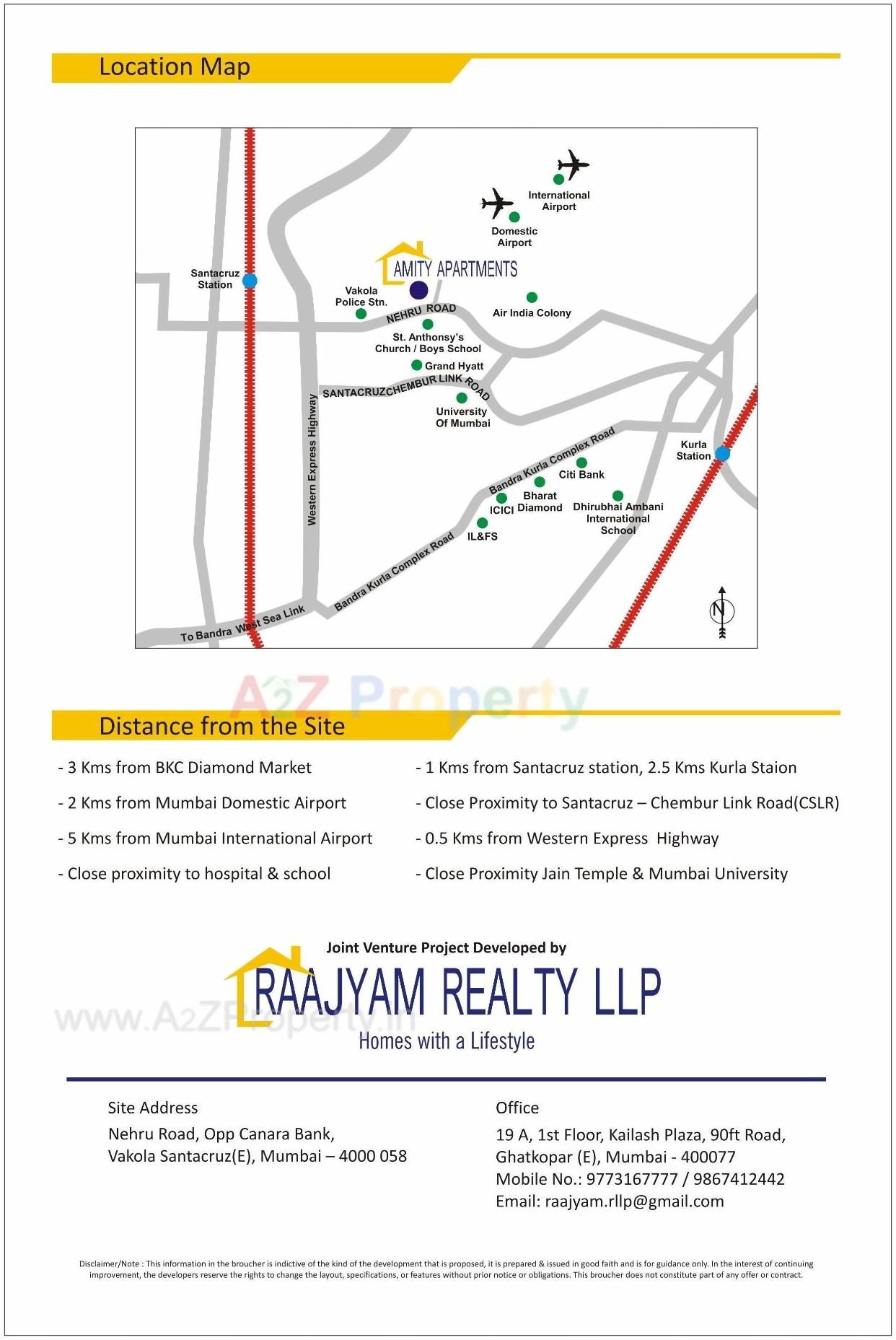  of real estate project Amity Apartments located at Andheri, MumbaiSuburban, Maharashtra