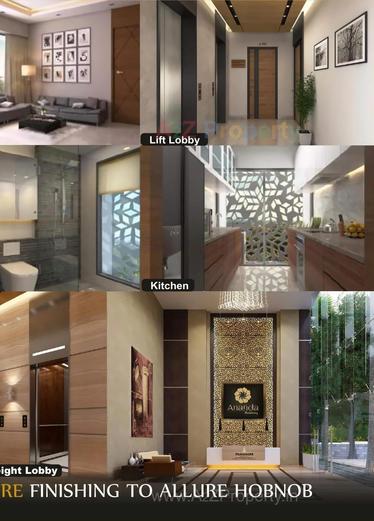 3D Elevation of real estate project Ananda Residency located at Borivali, MumbaiSuburban, Maharashtra