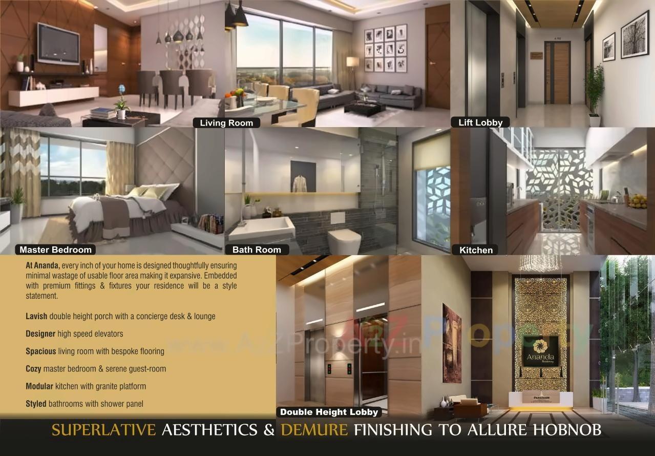 3D Elevation of real estate project Ananda Residency located at Borivali, MumbaiSuburban, Maharashtra