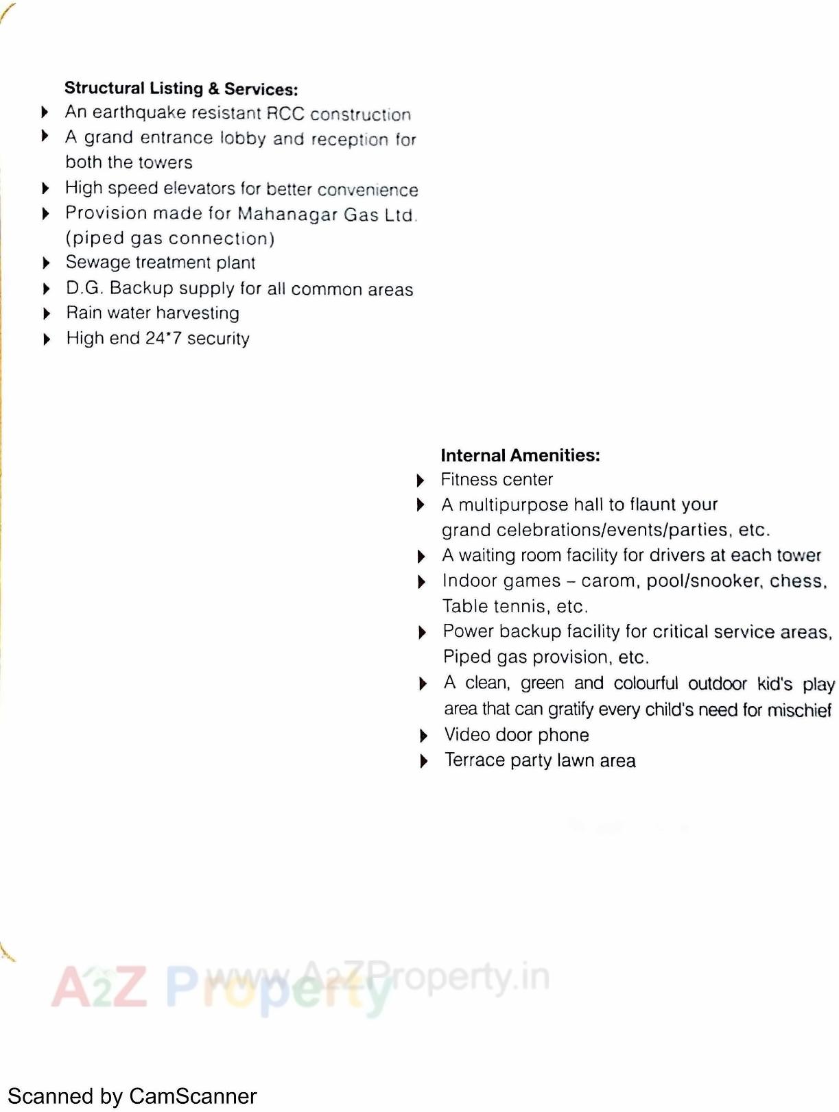  of real estate project Anshul Heights located at Borivali, MumbaiSuburban, Maharashtra