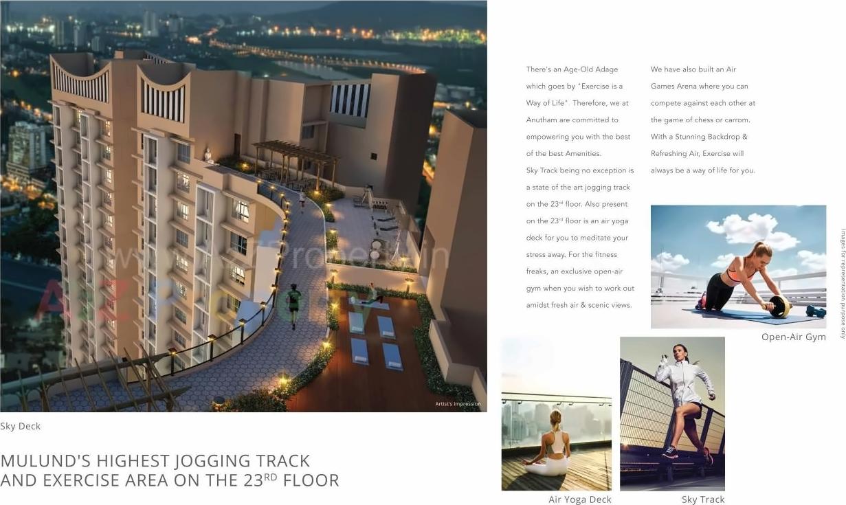 3D Elevation of real estate project Anutham located at Kurla, MumbaiSuburban, Maharashtra