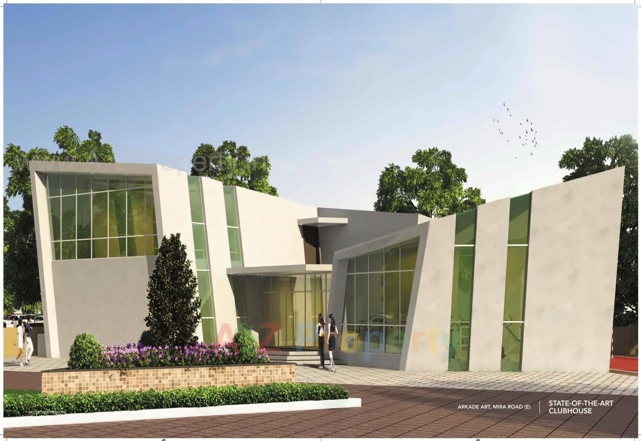 3D Elevation of real estate project Arkade Earth   Fern located at Kurla, MumbaiSuburban, Maharashtra