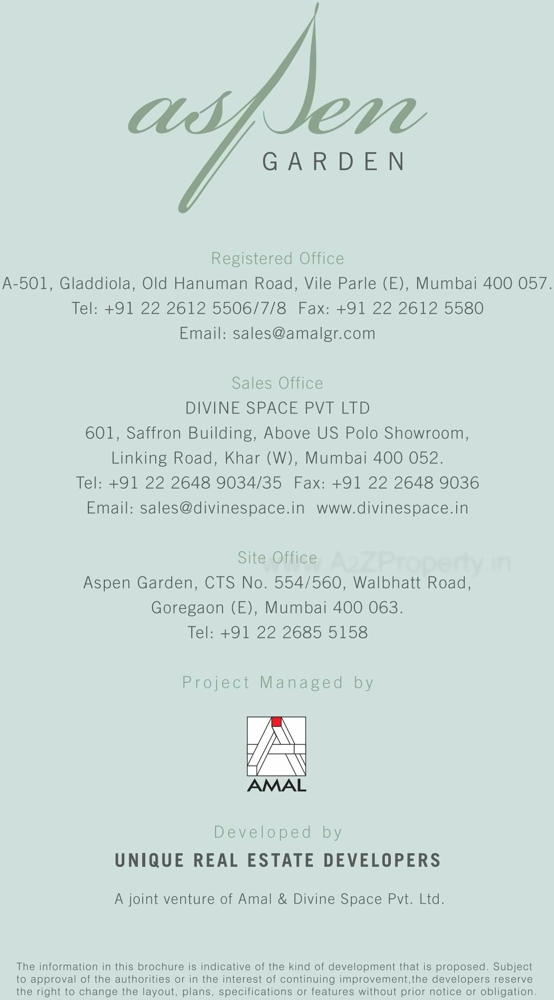  of real estate project Aspen Garden located at Borivali, MumbaiSuburban, Maharashtra