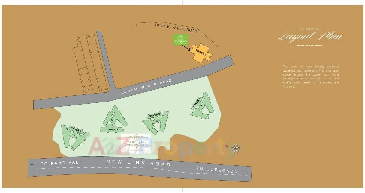  of real estate project Auris Bliss located at Andheri, MumbaiSuburban, Maharashtra