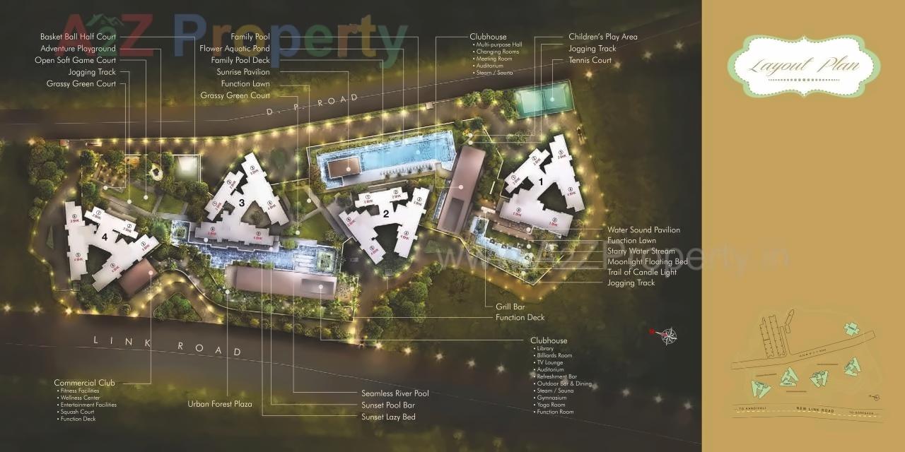  of real estate project Auris Serenity Tower located at Borivali, MumbaiSuburban, Maharashtra