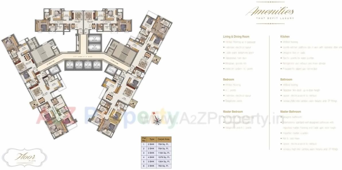  of real estate project Auris Serenity Tower located at Borivali, MumbaiSuburban, Maharashtra