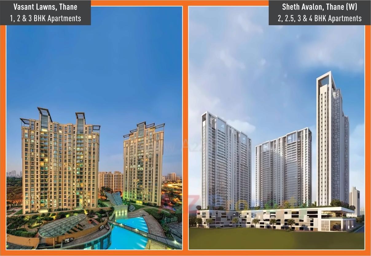 3D Elevation of real estate project Avante located at Kurla, MumbaiSuburban, Maharashtra