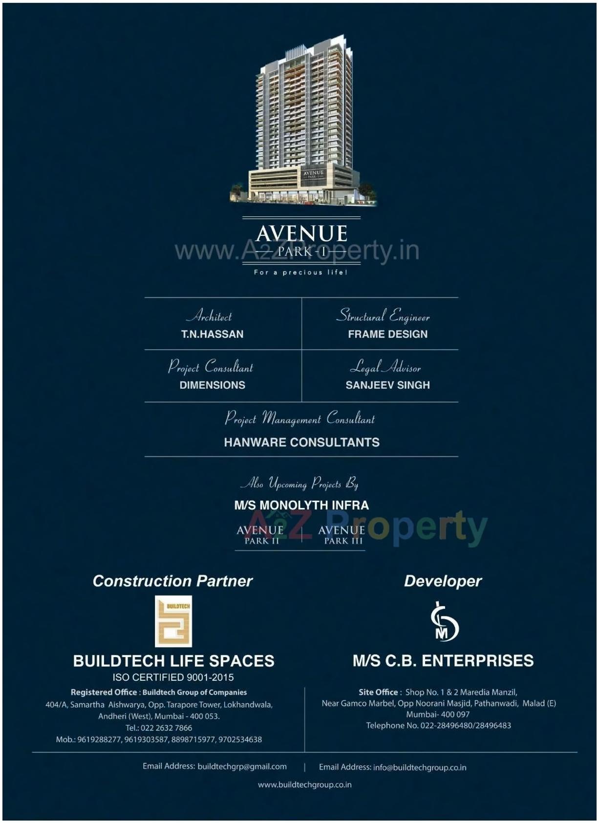  of real estate project Avenue Park located at Borivali, MumbaiSuburban, Maharashtra