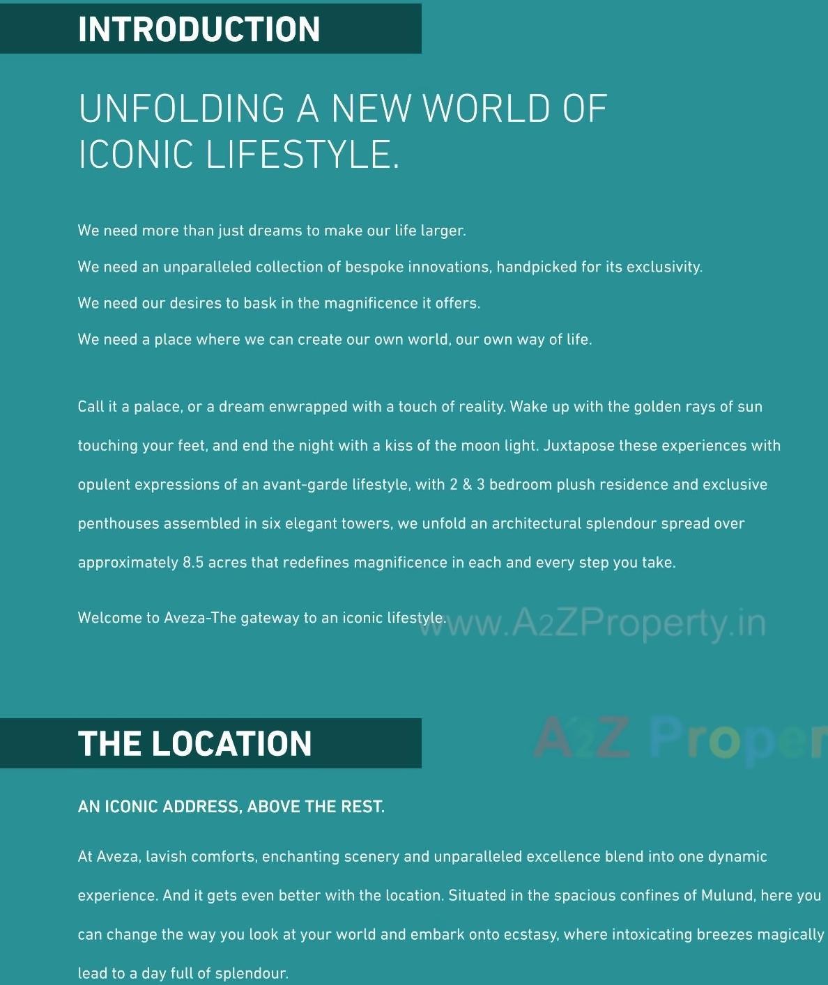  of real estate project Aveza located at Kurla, MumbaiSuburban, Maharashtra