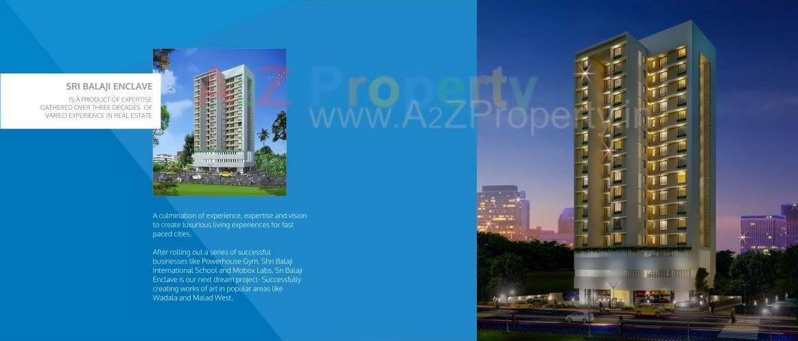 3D Elevation of real estate project Balaji Enclave located at Borivali, MumbaiSuburban, Maharashtra