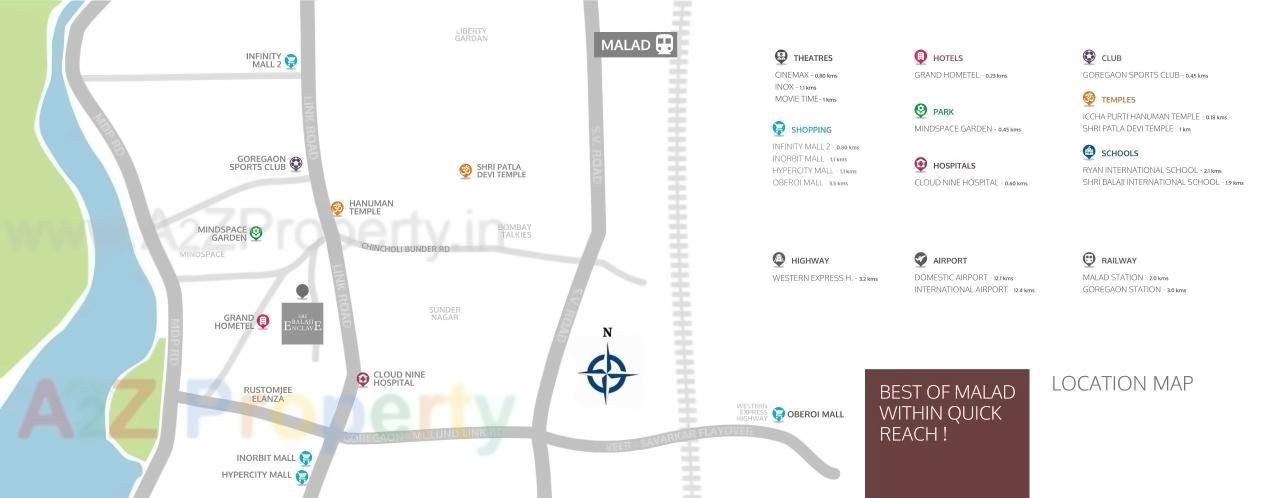  of real estate project Balaji Enclave located at Borivali, MumbaiSuburban, Maharashtra