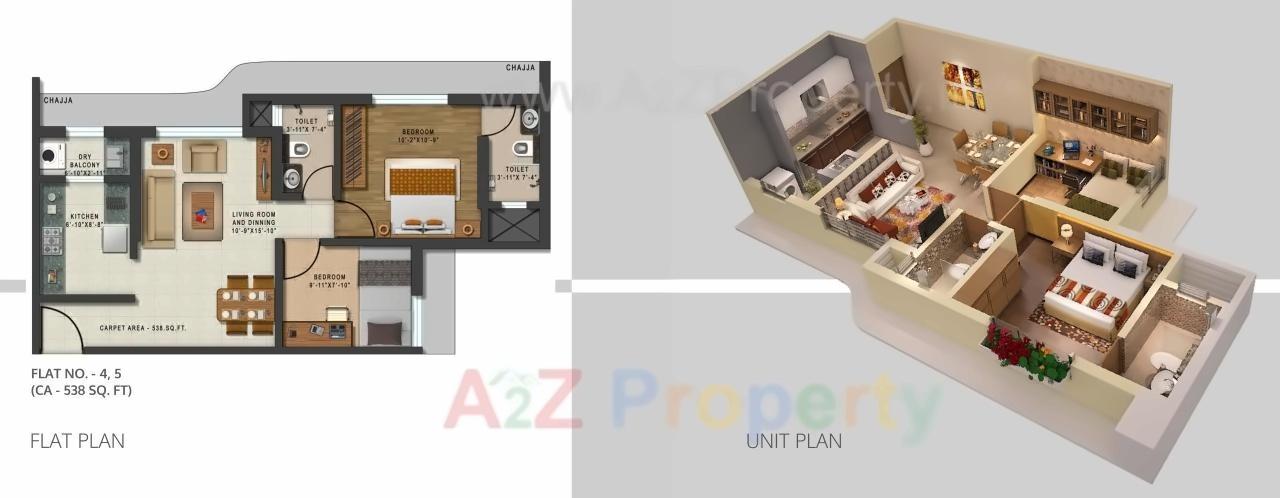 Layout of real estate project Balaji Enclave located at Borivali, MumbaiSuburban, Maharashtra