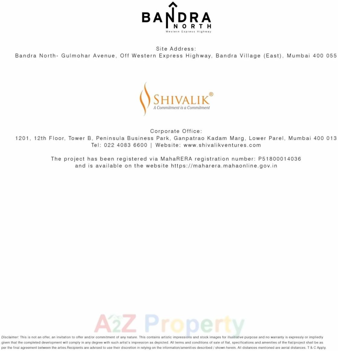  of real estate project Bandra North Gulmohar Avenue located at Andheri, MumbaiSuburban, Maharashtra