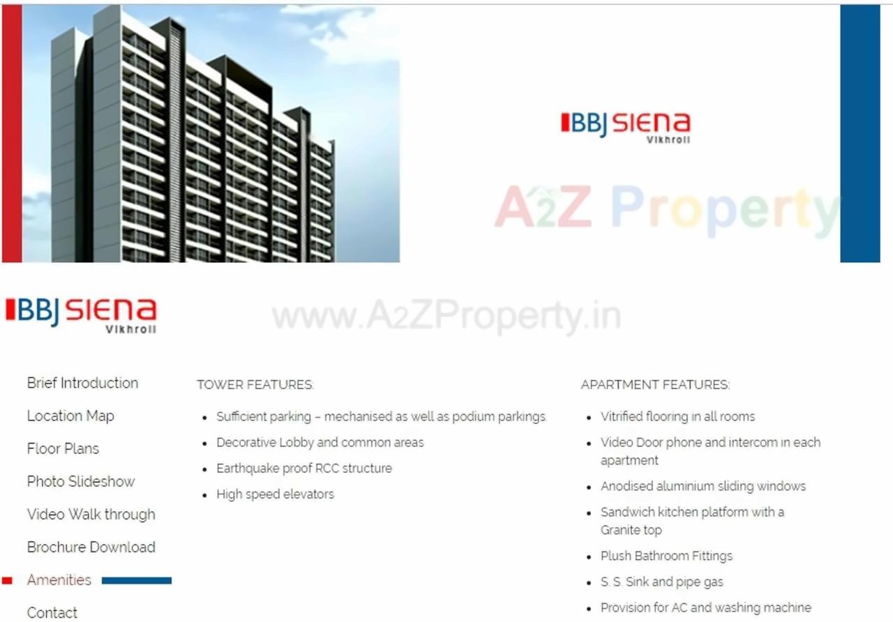  of real estate project Bbj Siena located at Kurla, MumbaiSuburban, Maharashtra
