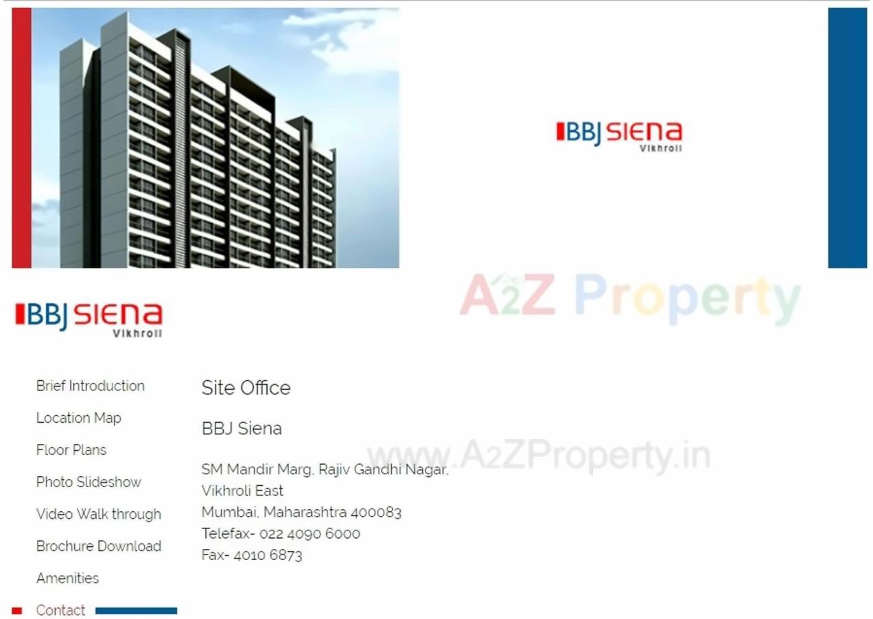  of real estate project Bbj Siena located at Kurla, MumbaiSuburban, Maharashtra