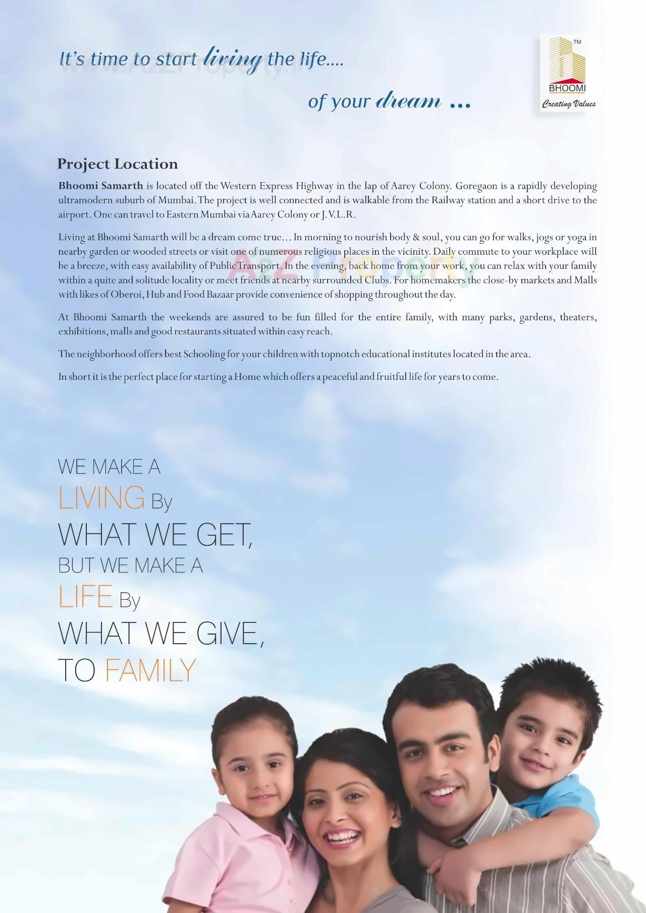  of real estate project Bhoomi Samarth located at Borivali, MumbaiSuburban, Maharashtra