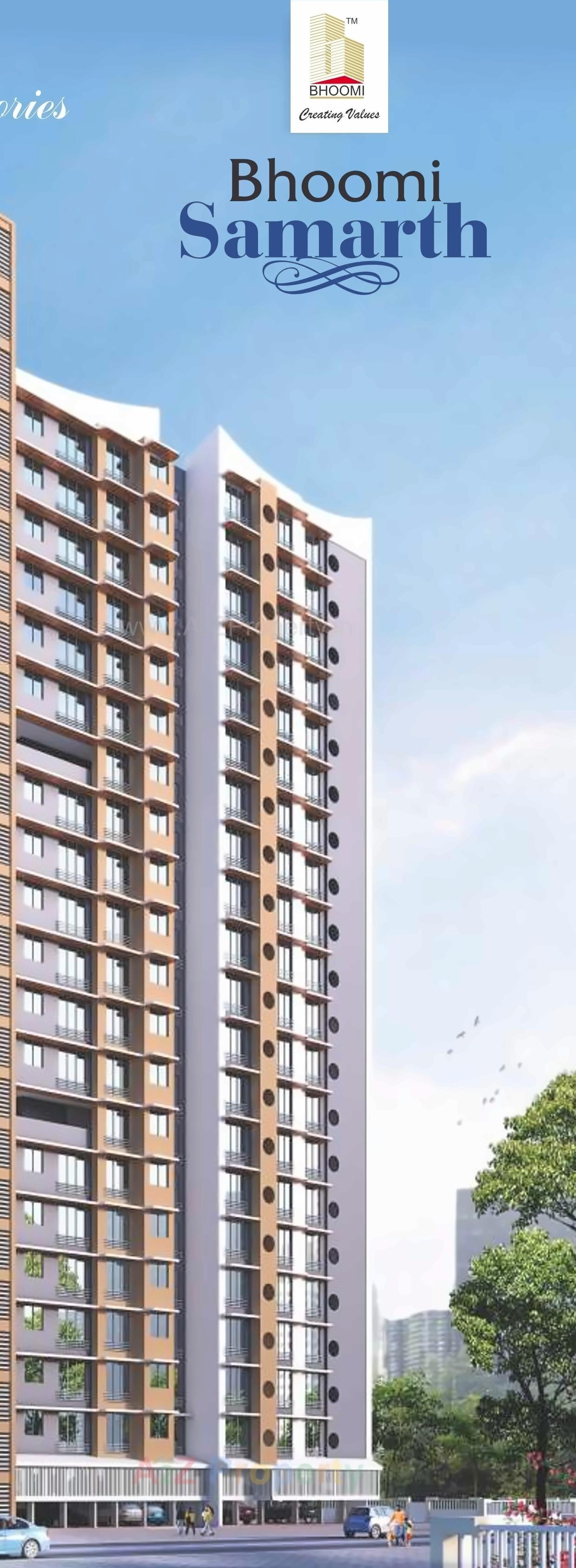 3D Elevation of real estate project Bhoomi Samarth located at Borivali, MumbaiSuburban, Maharashtra
