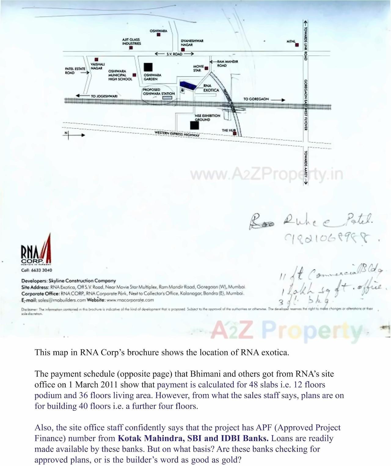  of real estate project On Sub Plot   D, Cts 101/b Of Village Goregaon located at Borivali, MumbaiSuburban, Maharashtra