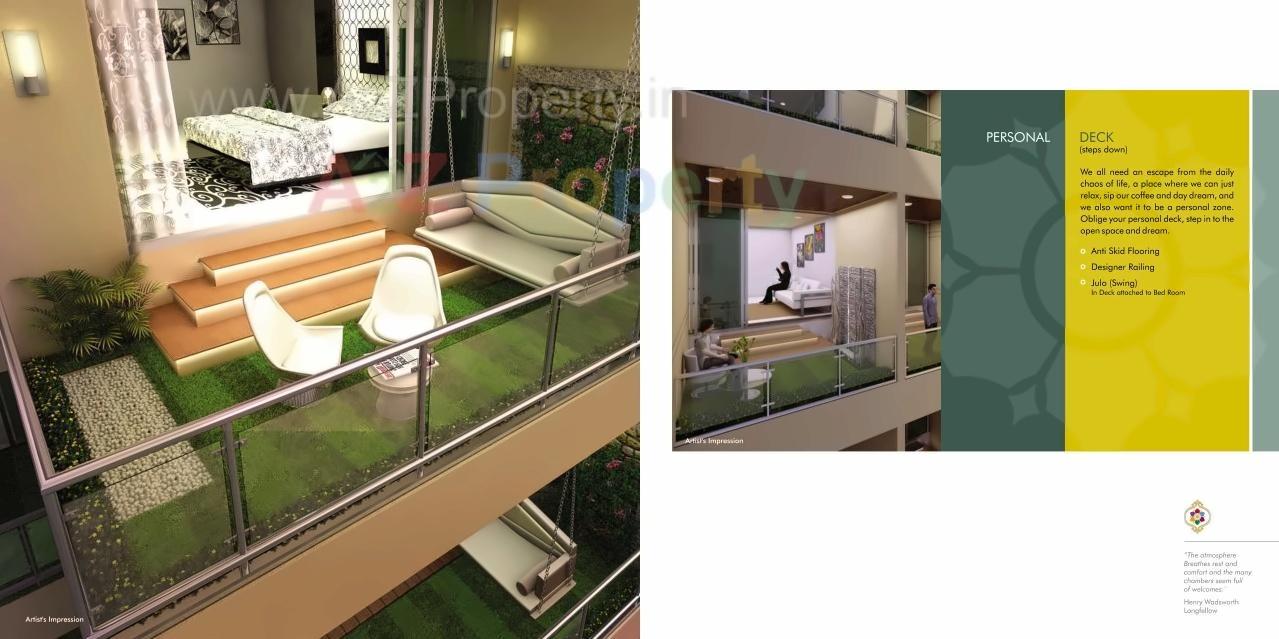 3D Elevation of real estate project Callista located at Andheri, MumbaiSuburban, Maharashtra