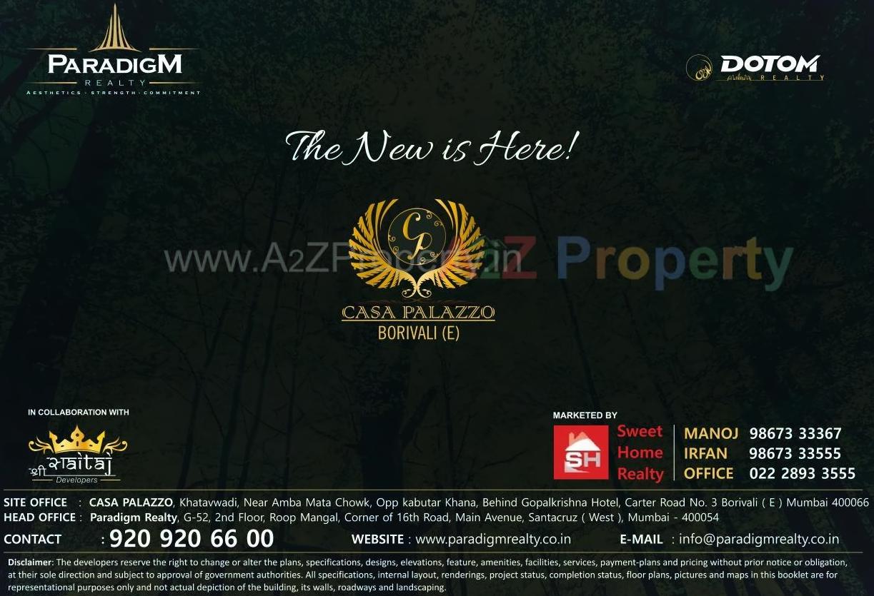  of real estate project Casa Palazzo located at Borivali, MumbaiSuburban, Maharashtra