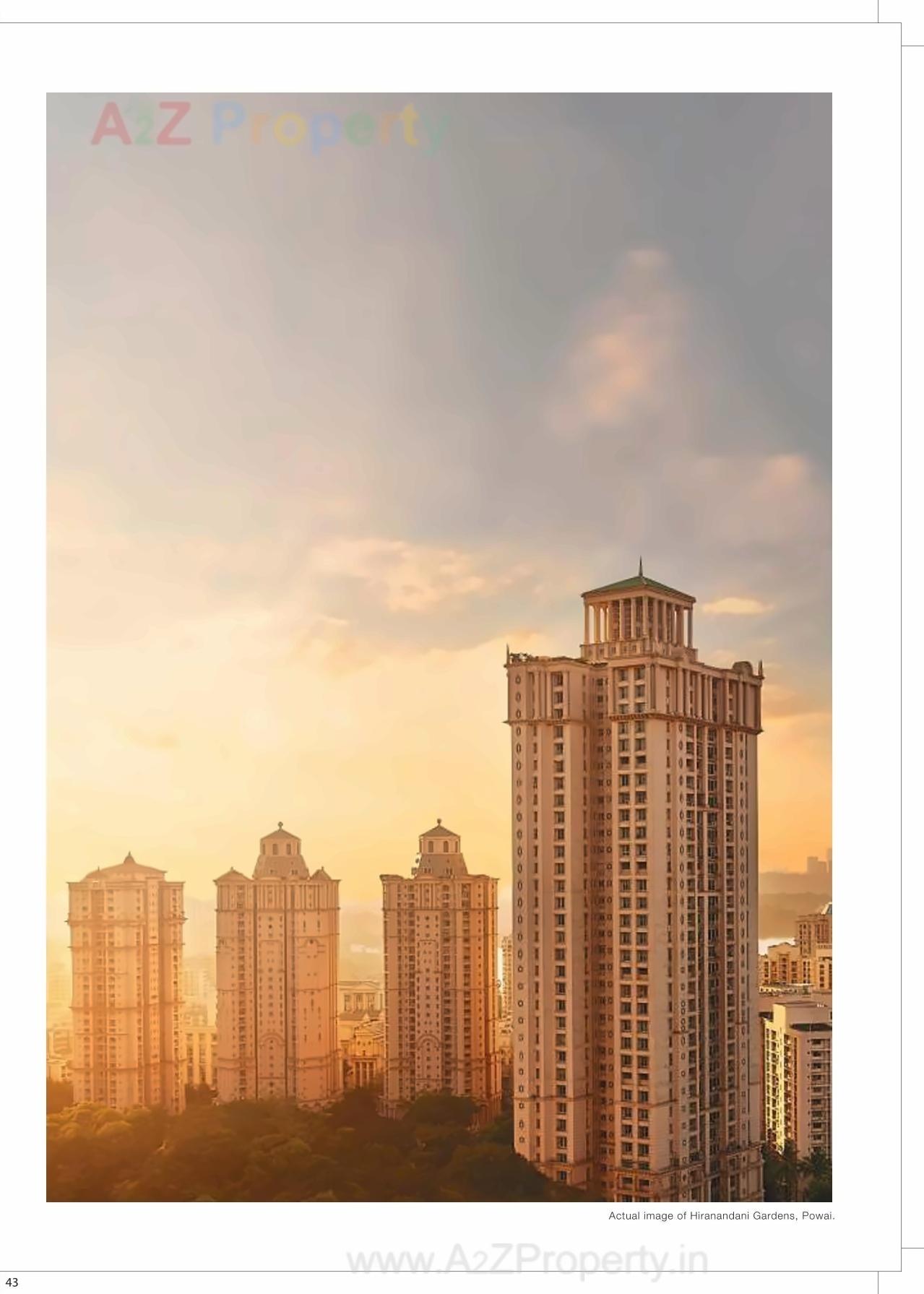 3D Elevation of real estate project Castle Rock A located at Kurla, MumbaiSuburban, Maharashtra