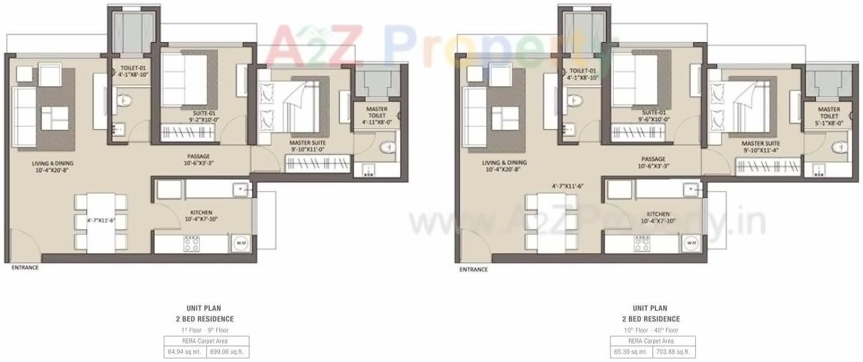Layout of real estate project Celestia located at Andheri, MumbaiSuburban, Maharashtra
