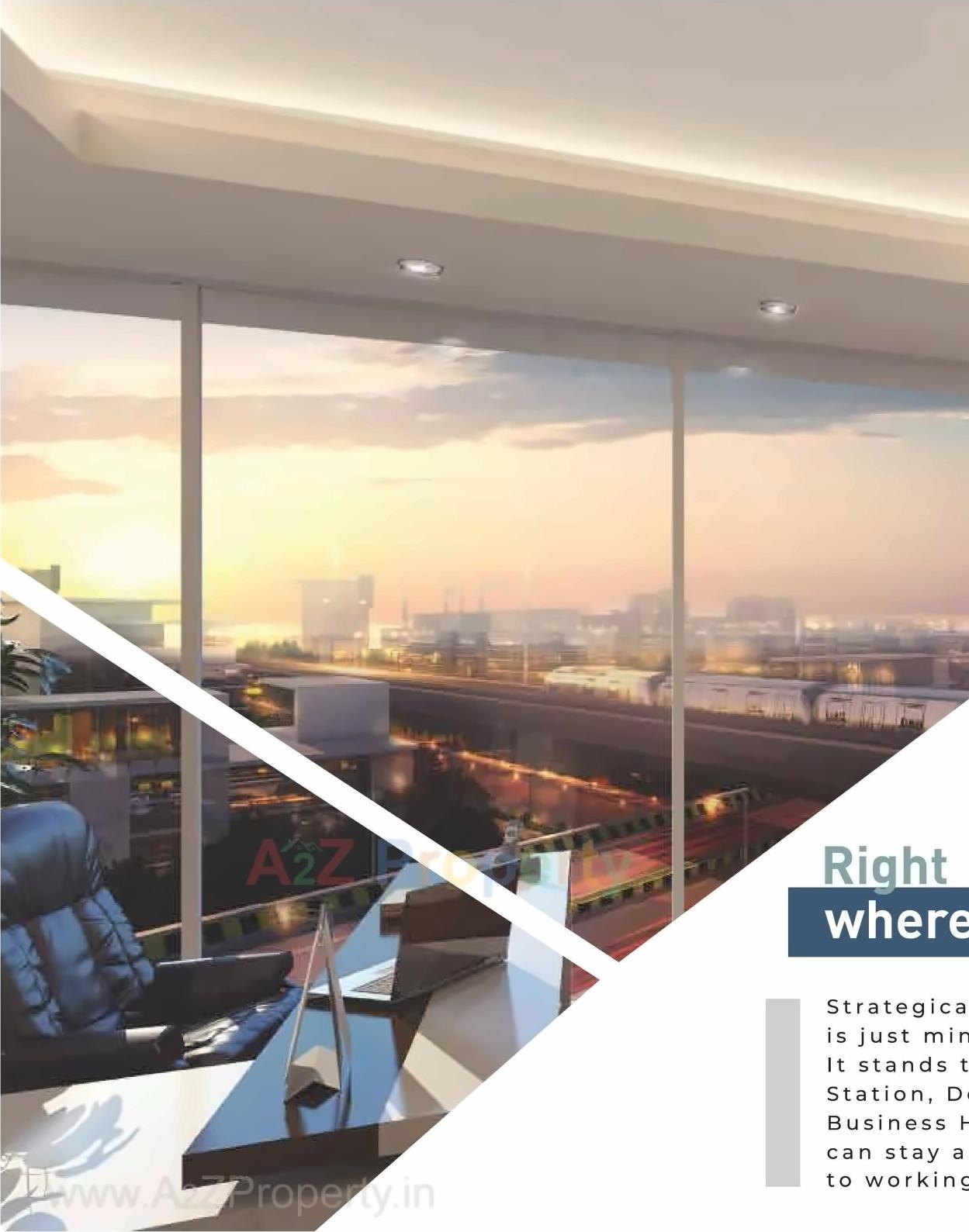 3D Elevation of real estate project Chambers located at Andheri, MumbaiSuburban, Maharashtra