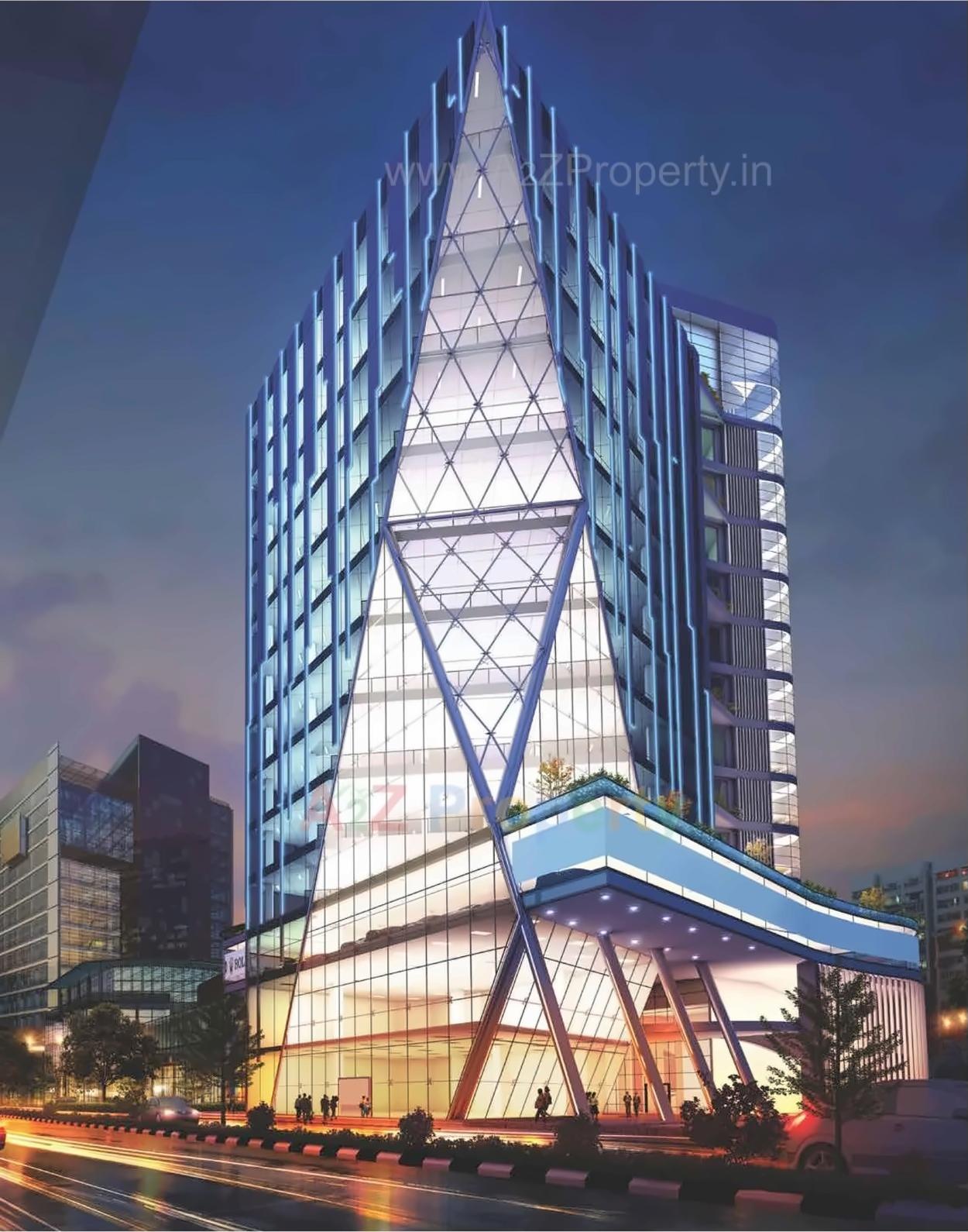 3D Elevation of real estate project Chambers located at Andheri, MumbaiSuburban, Maharashtra