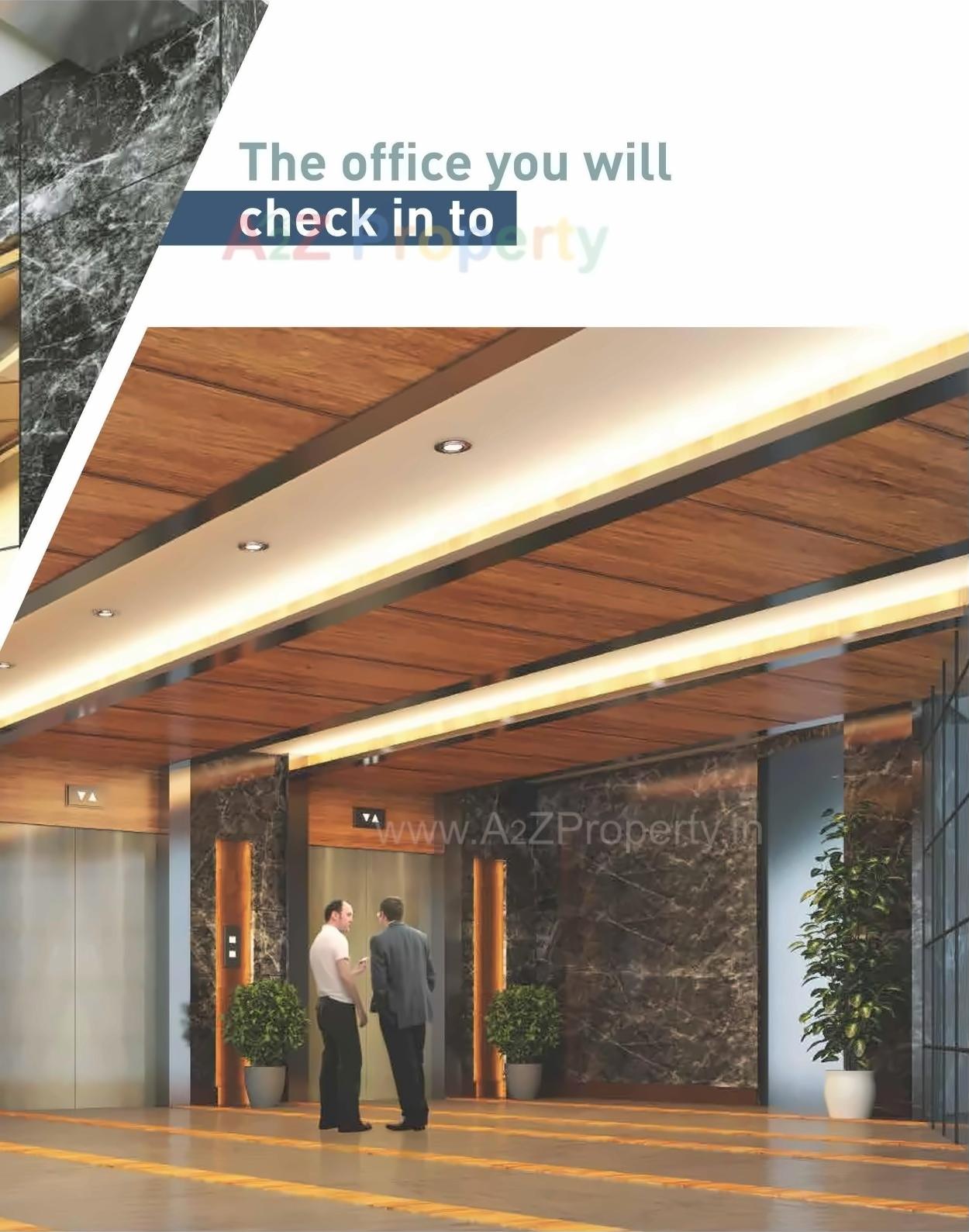 3D Elevation of real estate project Chambers located at Andheri, MumbaiSuburban, Maharashtra