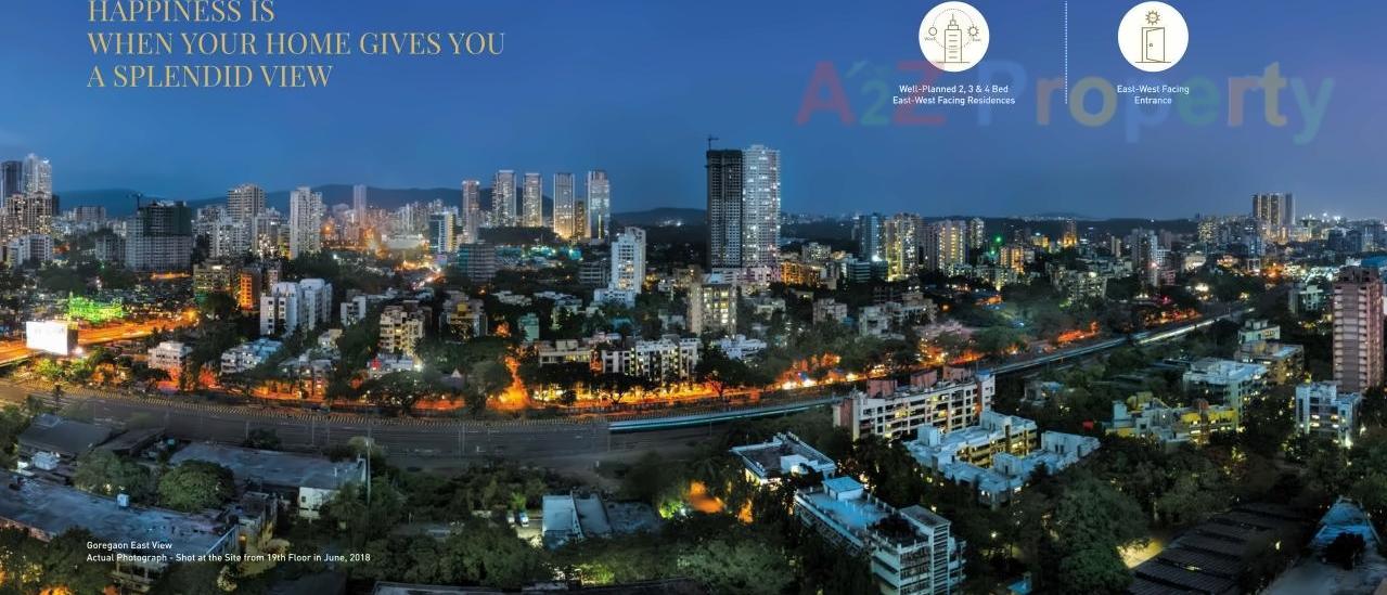 3D Elevation of real estate project Chandak Stella located at Borivali, MumbaiSuburban, Maharashtra