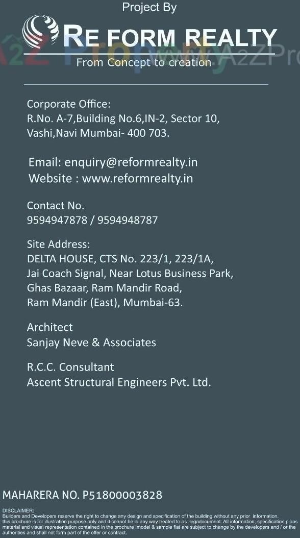  of real estate project Delta House located at Borivali, MumbaiSuburban, Maharashtra