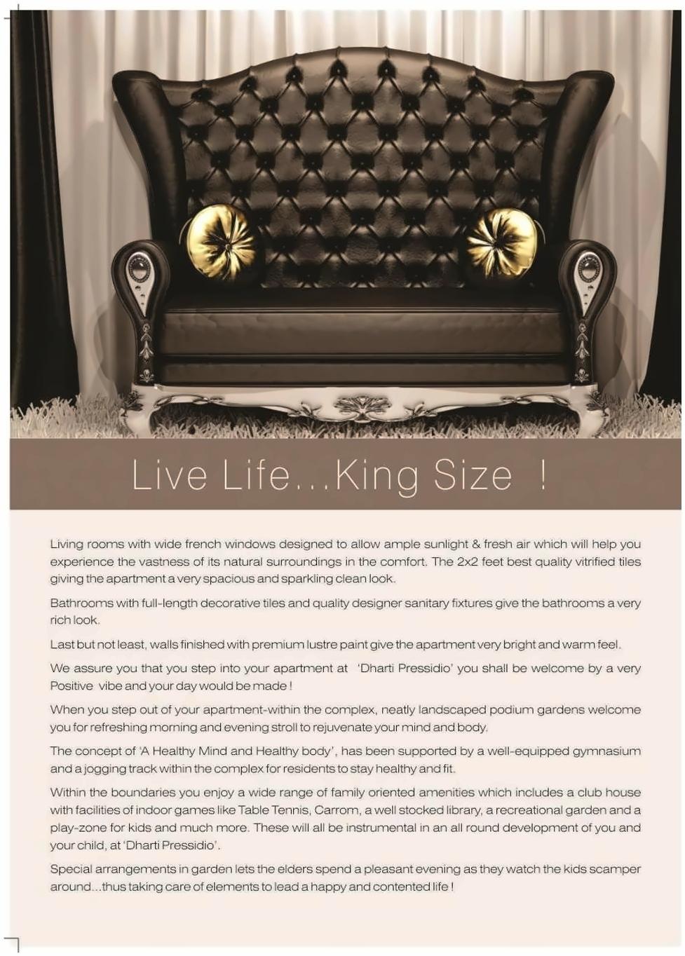  of real estate project Dharti Pressidio located at Borivali, MumbaiSuburban, Maharashtra