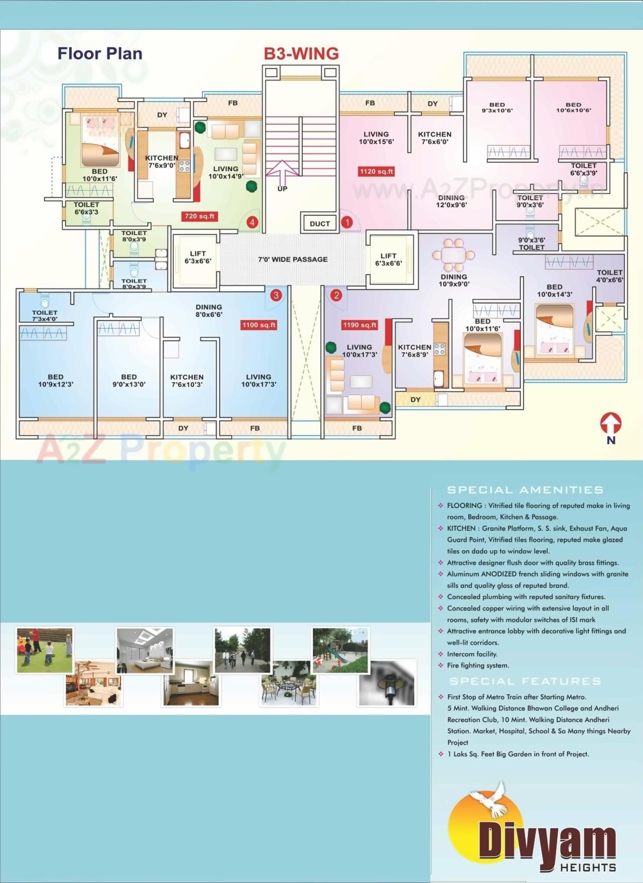 Image 27449 2 of real estate project Divyam Heights located at Andheri, MumbaiSuburban, Maharashtra