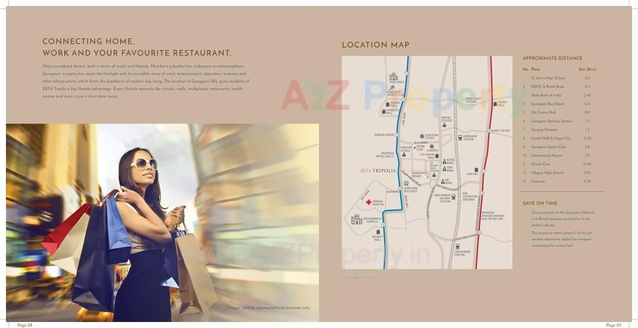  of real estate project Ekta Tripolis located at Borivali, MumbaiSuburban, Maharashtra