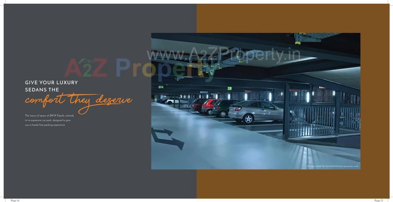 3D Elevation of real estate project Ekta Tripolis located at Borivali, MumbaiSuburban, Maharashtra