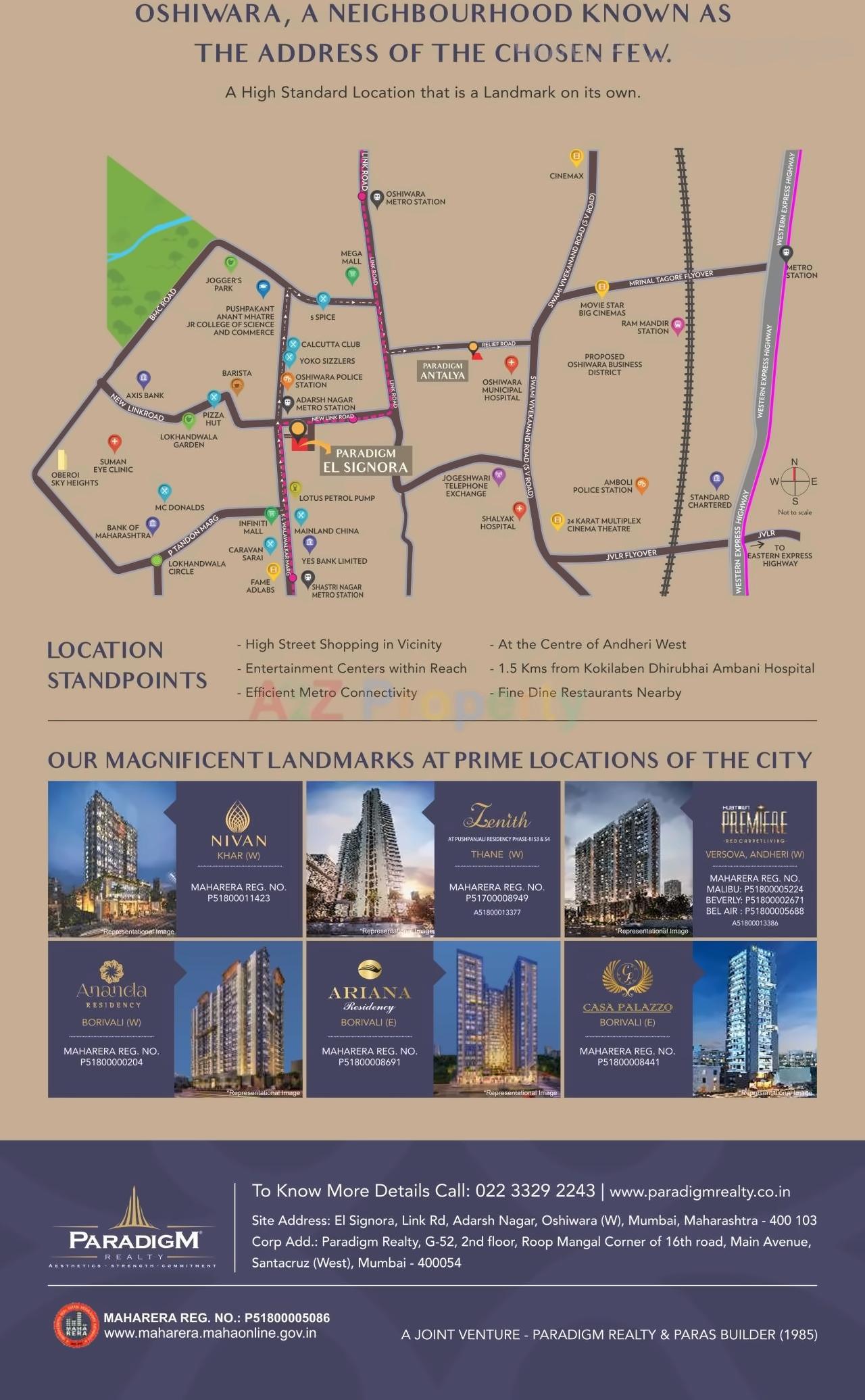  of real estate project El Signora located at Andheri, MumbaiSuburban, Maharashtra